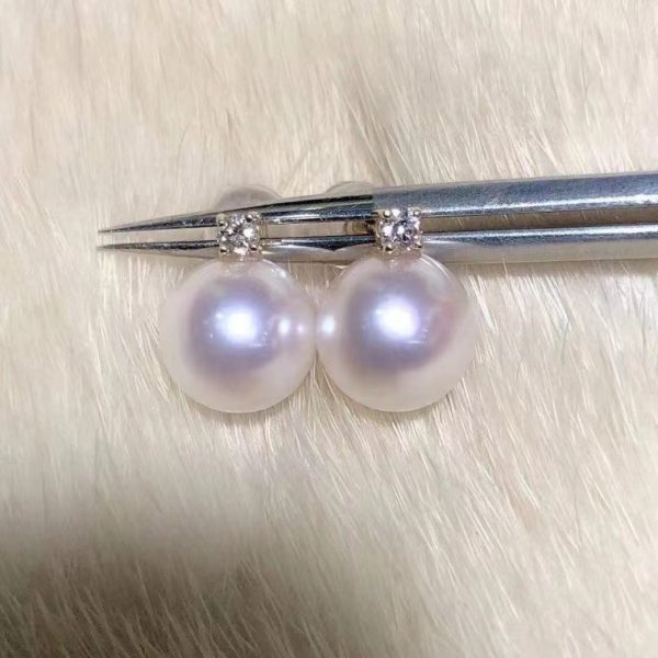akoya pearl earring