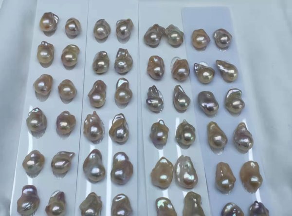 large baroque pearl pendant pink loose baroque pearls materials supply and wholesale