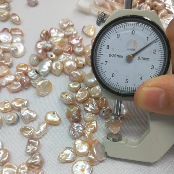 loose keshi pearl beads for wholesale 10-11mm - Image 3
