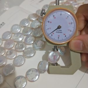 large coin shaped pearls