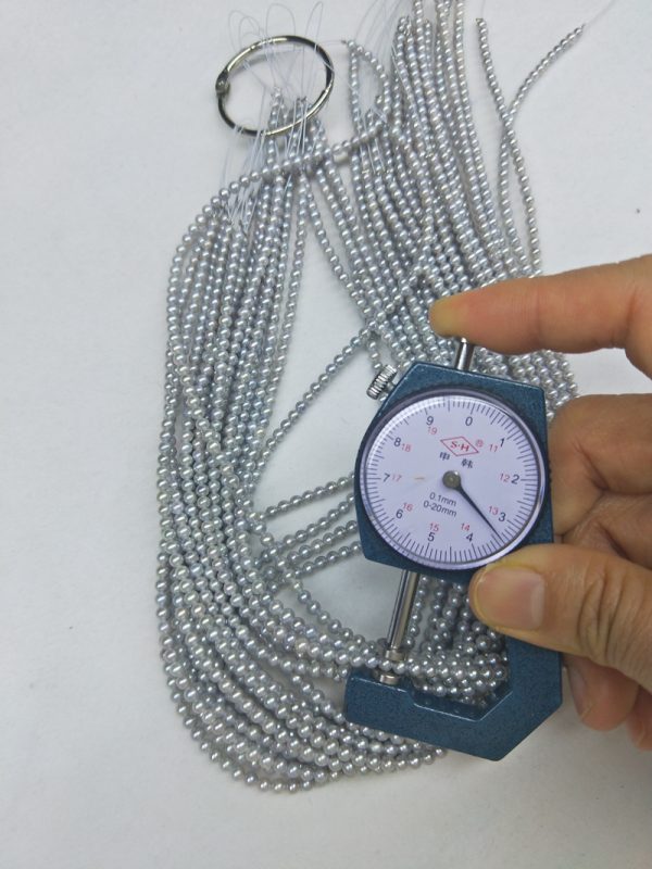 round cultured pearl strands