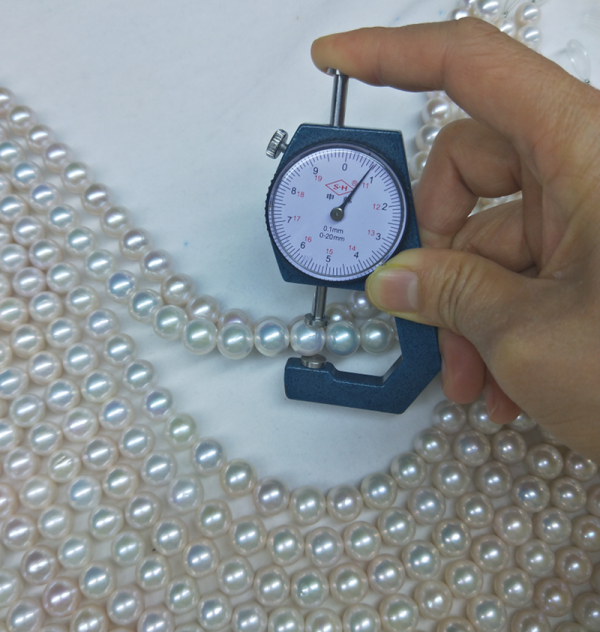 large nucleated freshwater pearls