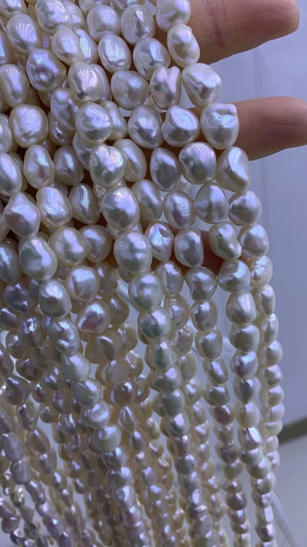 keshi pearl beaded strands