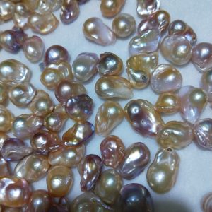 wholesale pink irregular pearls