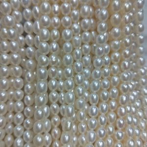 5mm drop shaped pearls