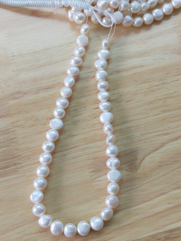 wholesale white nugget pearls