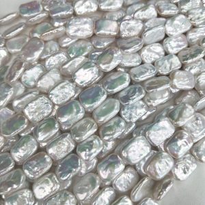 rectangular keishi pearls