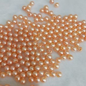 pink round pearls