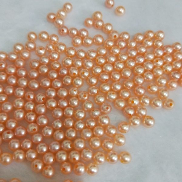 pink round pearls