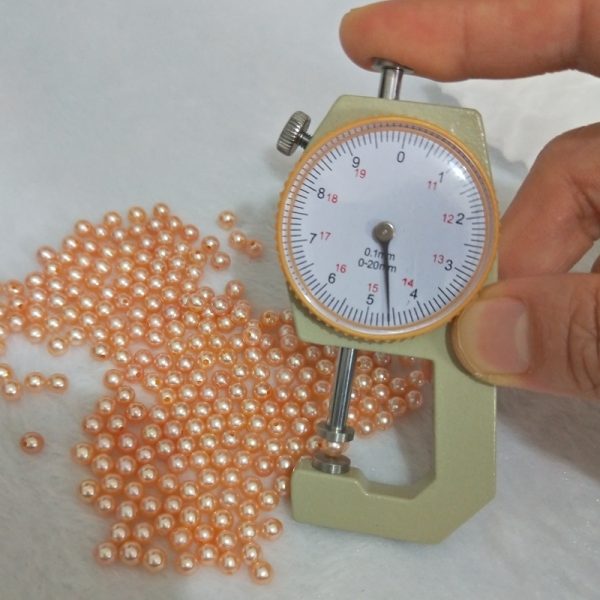 4mm rose pink freshwater culture round pearl loose beads  sold at10 pcs per lot - Image 6