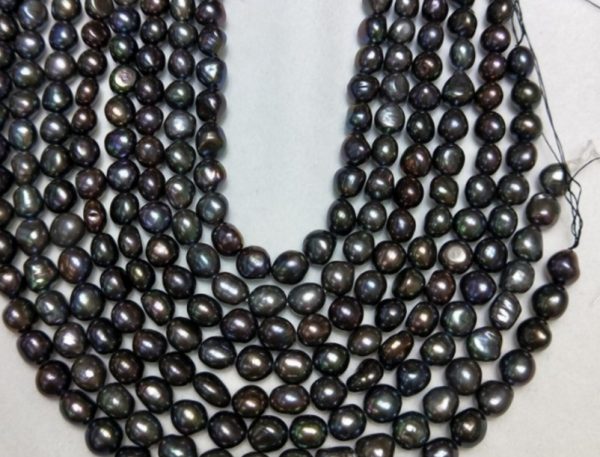 peacock nugget pearls