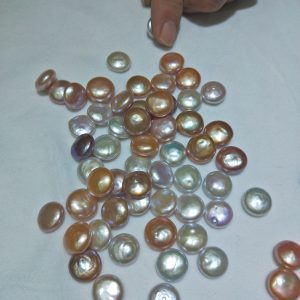 loose freshwater coin pearl beads