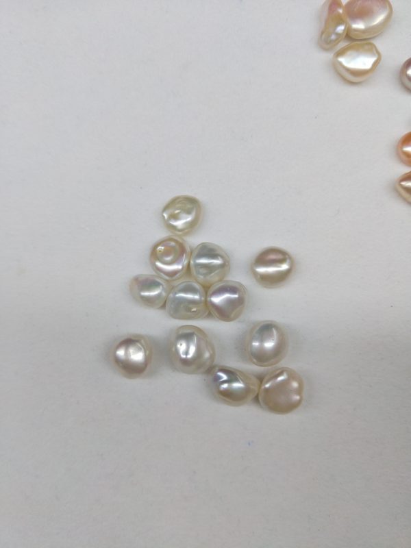 cultured keshi pearl beads 10mm sell per lot,10 pcs per lot - Image 3