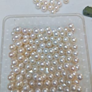 round freshwatwer pearl beads