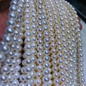 white round pearl beads