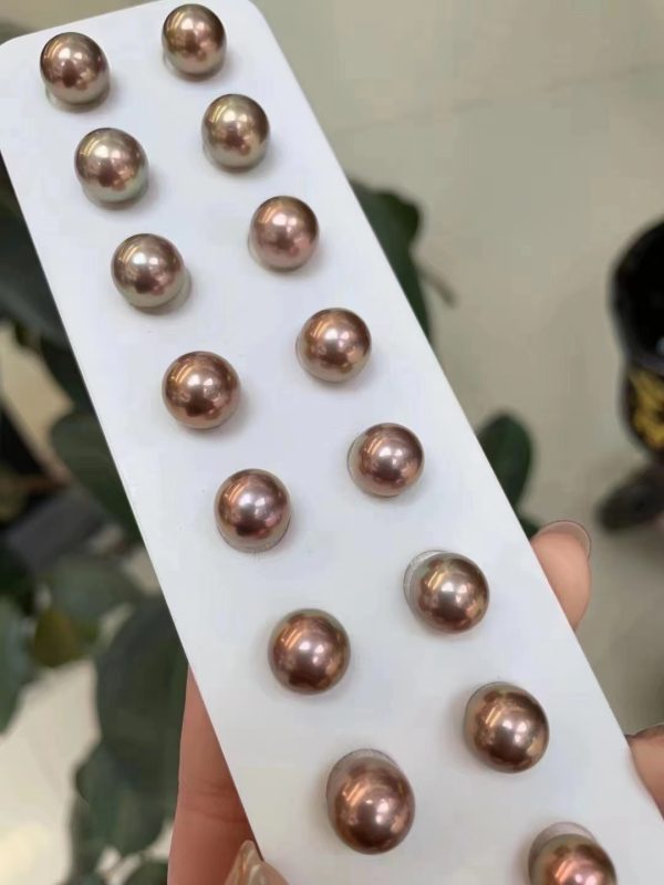 Lavender Pearl earrings