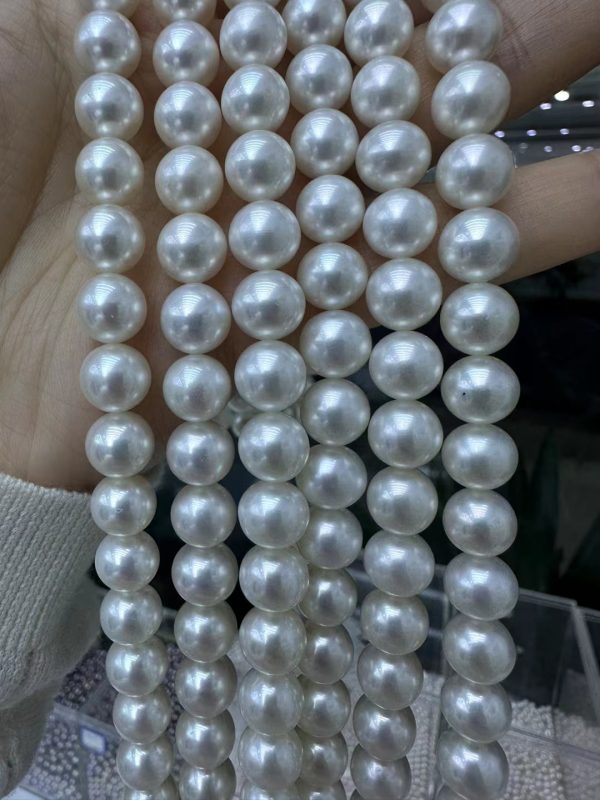 freshwater cultured nucleated pearl strands wholesale