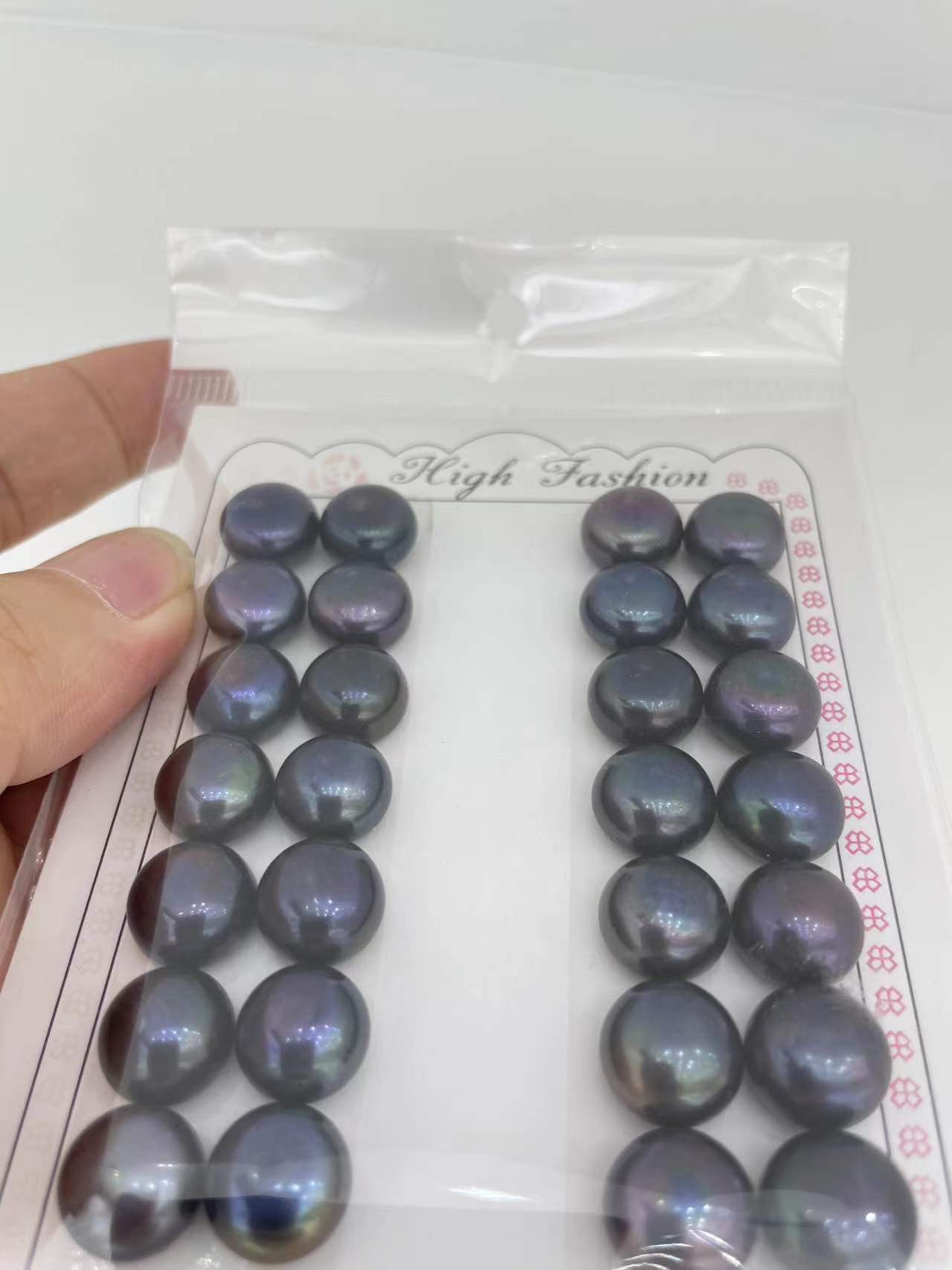 peacock blue pearls