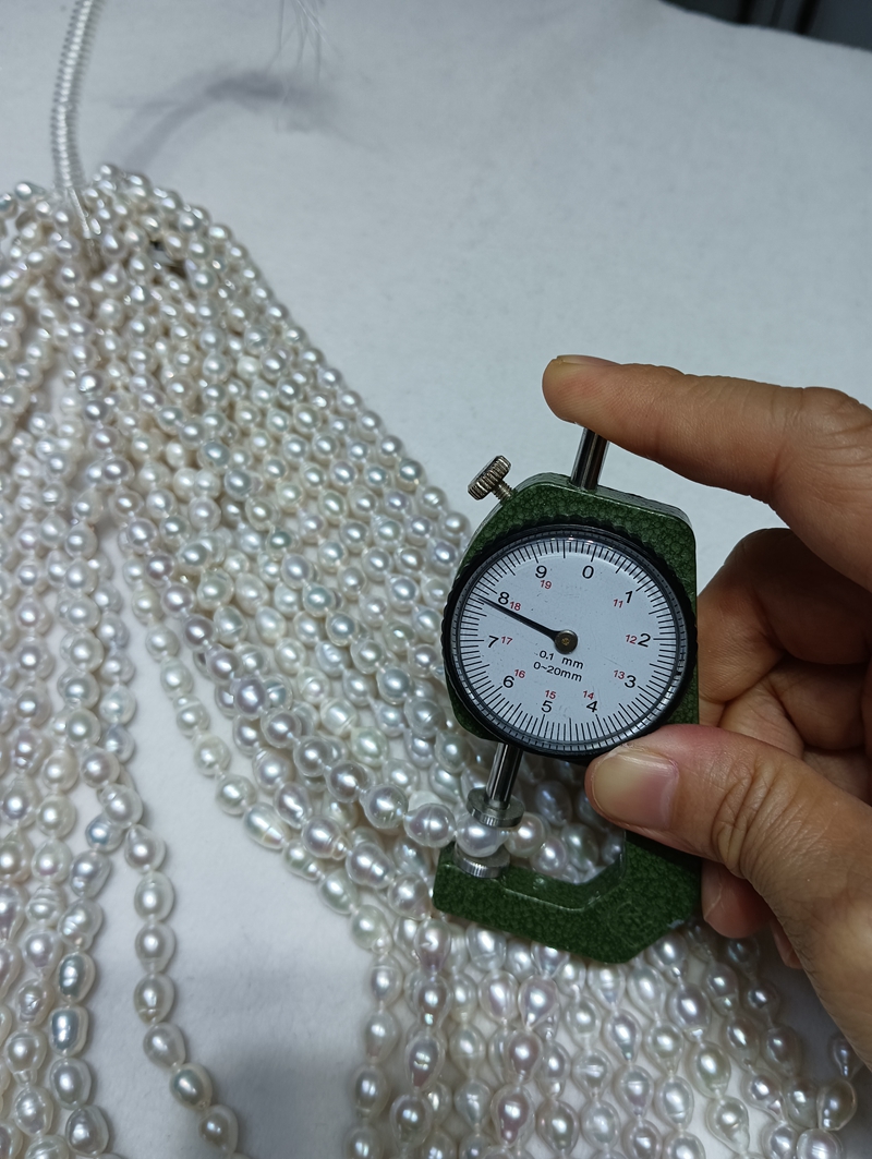 drop freshwater pearl strands