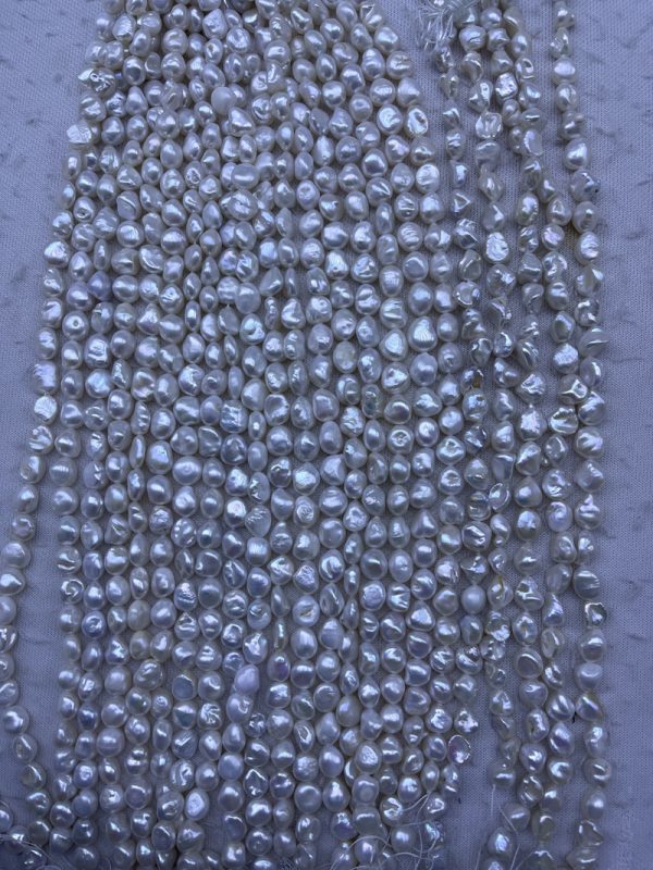 freshwater keshi pearls