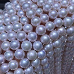 12mm white round pearls