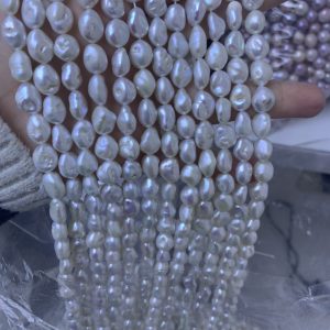 freshwater keshi pearls