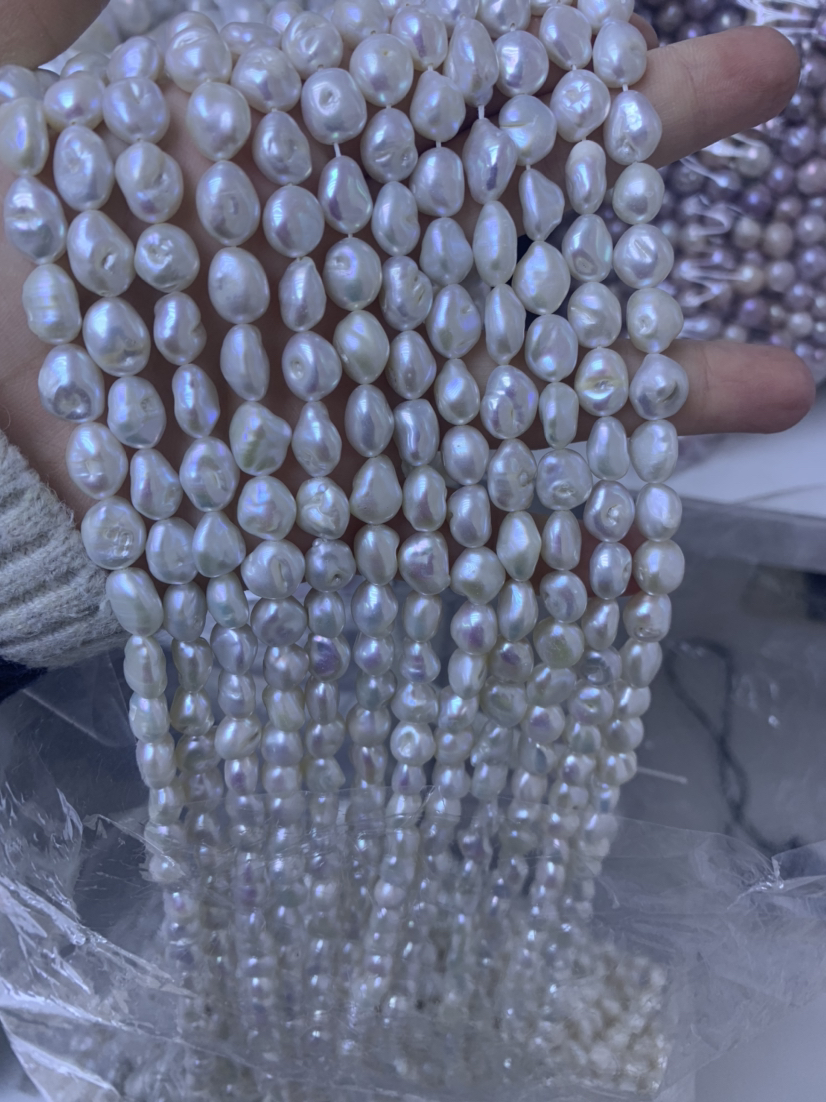 freshwater keshi pearls
