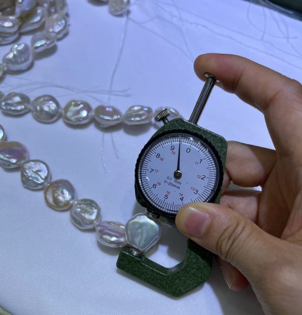irregular 18mm large baroque pearls for jewelry making wholesale large white baroque pearls 16 inch - Image 4