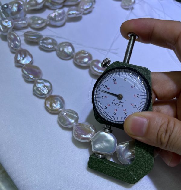irregular 18mm large baroque pearls for jewelry making wholesale large white baroque pearls 16 inch - Image 7