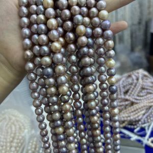 real pearls multicolor