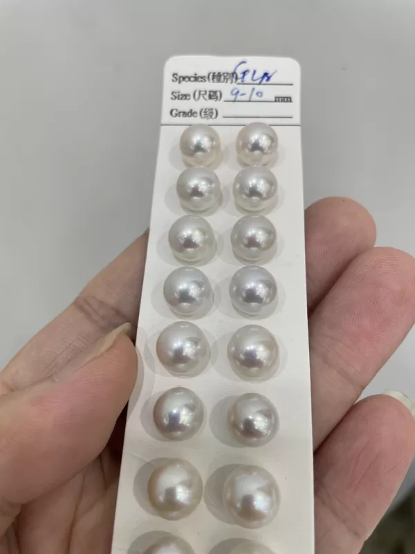 9mm freshwater pearl beads for stud earrings
