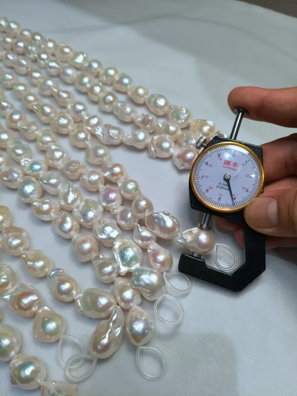 natural baroque pearl beads