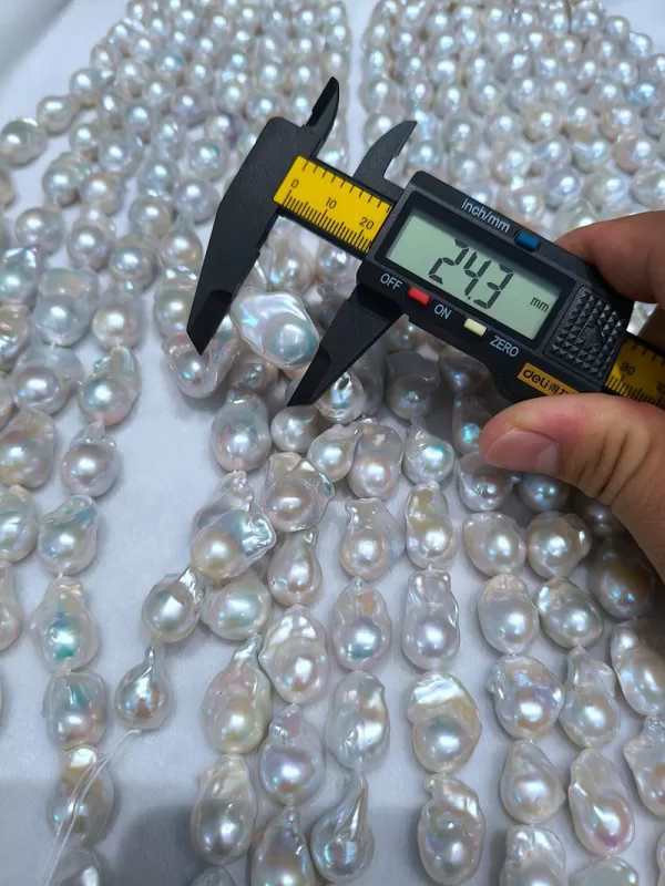 huge baroque pearl beaded strands for bulk sale - Image 3