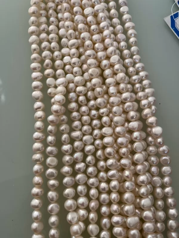 8mm nugget baroque pearls for women - Image 3