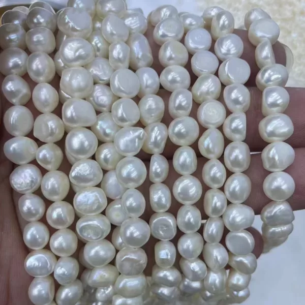 freshwater nugget pearls 7mm