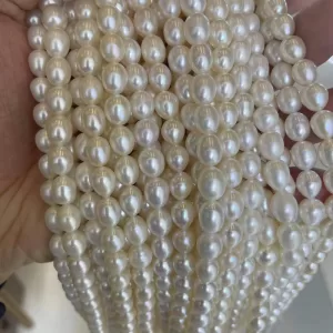 aaa rice shape pearls