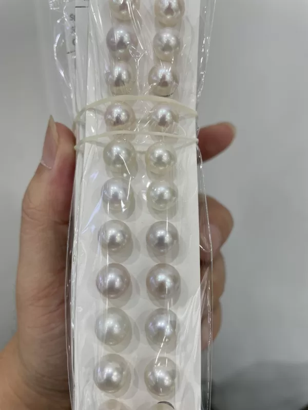 9mm freshwater pearl beads for stud earrings - Image 5