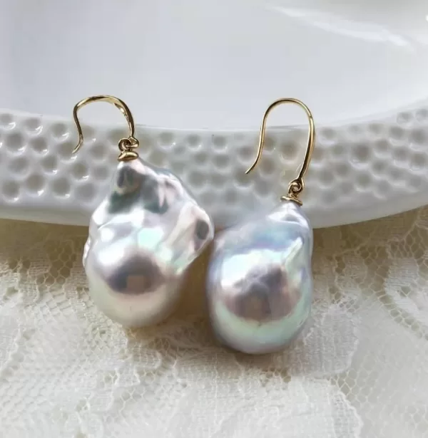 baroque pearl necklace set