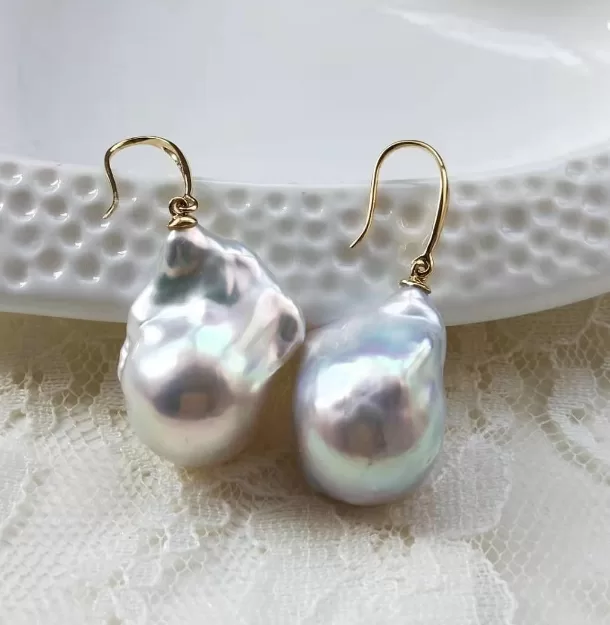 baroque pearl necklace set